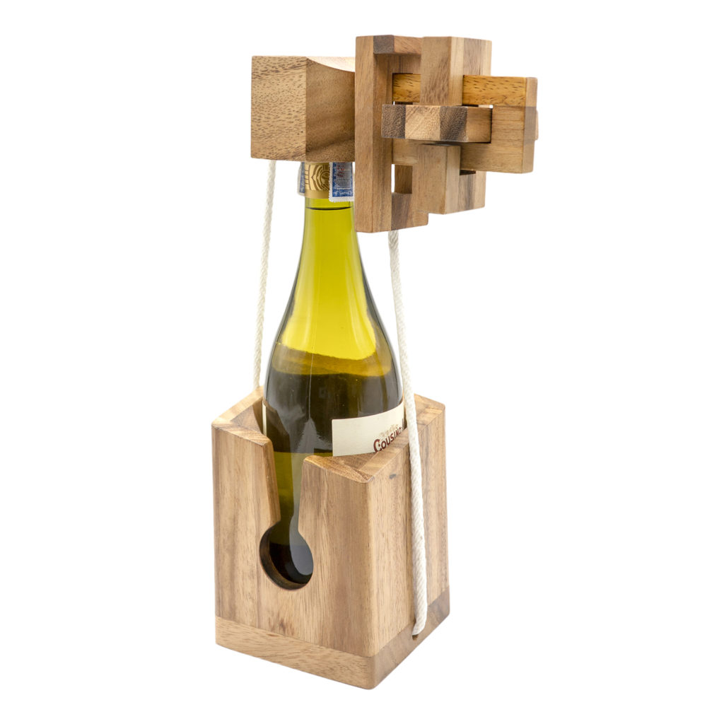 C.C.O Wine Bottle Puzzle for Adult Wine Lovers and Drinkers