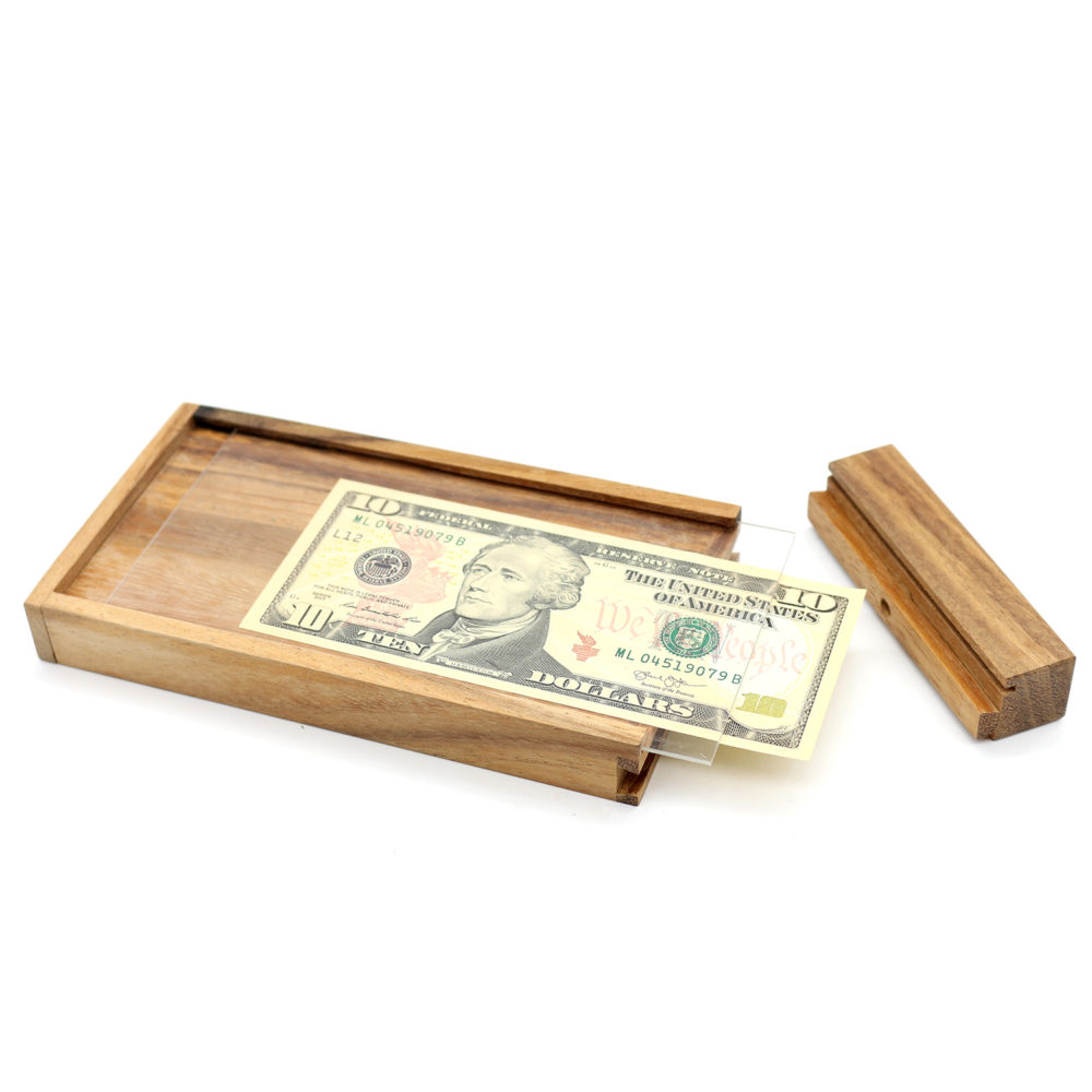 Gift Adult ATM Puzzles Box Holder with Hidden Compartment