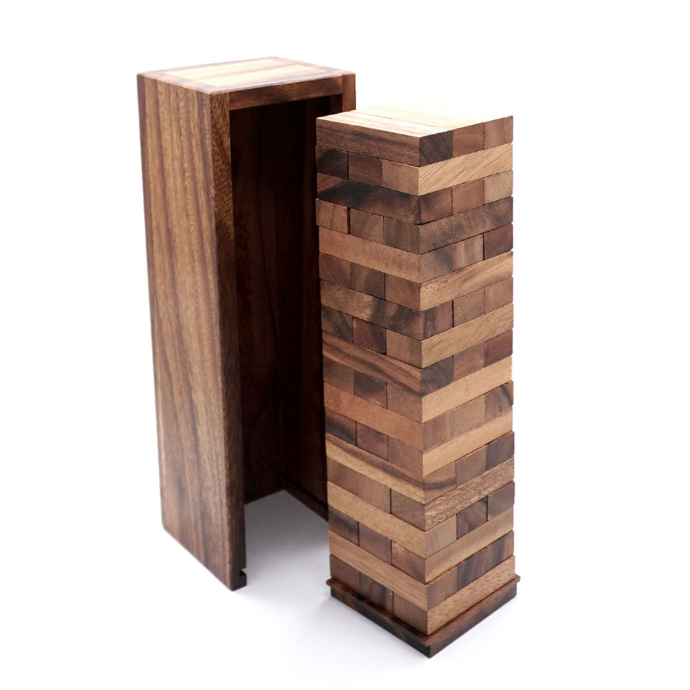 Tumbling Tower Games to Enjoy Fun Lawn Stacking Block - Large (Free Shipping by DHL Express)