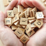 SY78 Zombie Wooden Scrabble Tiles for DIY Crafts and Handicraft Items