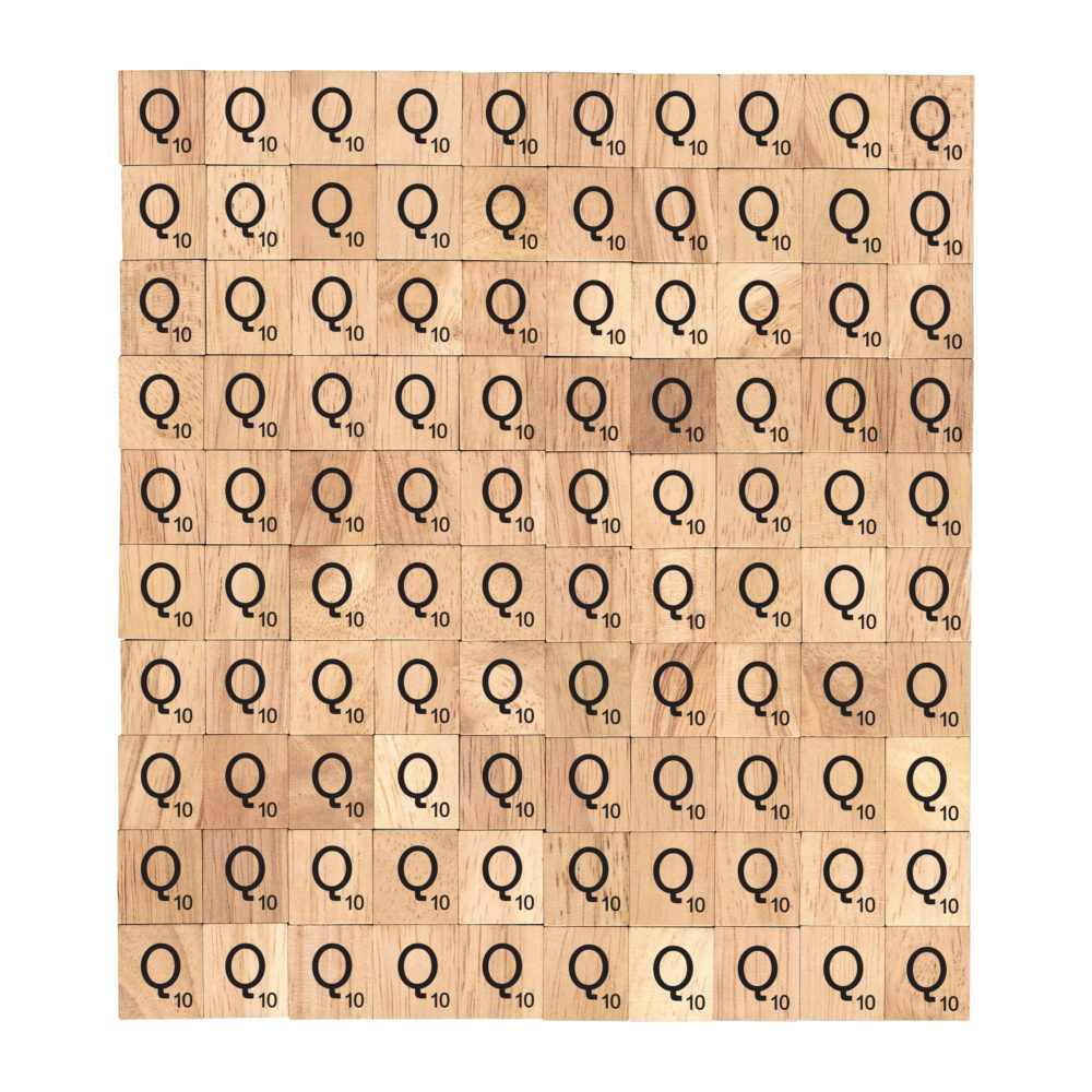 Letter Q - Wooden Scrabble Tiles