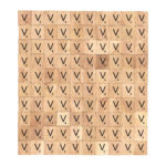 Letter V - Wooden Scrabble Tiles