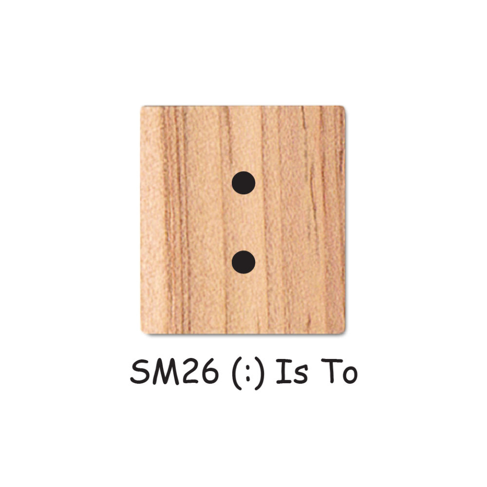 SM26 (:) Is To Wooden Scrabble Tiles for DIY Crafts and Handicraft Items