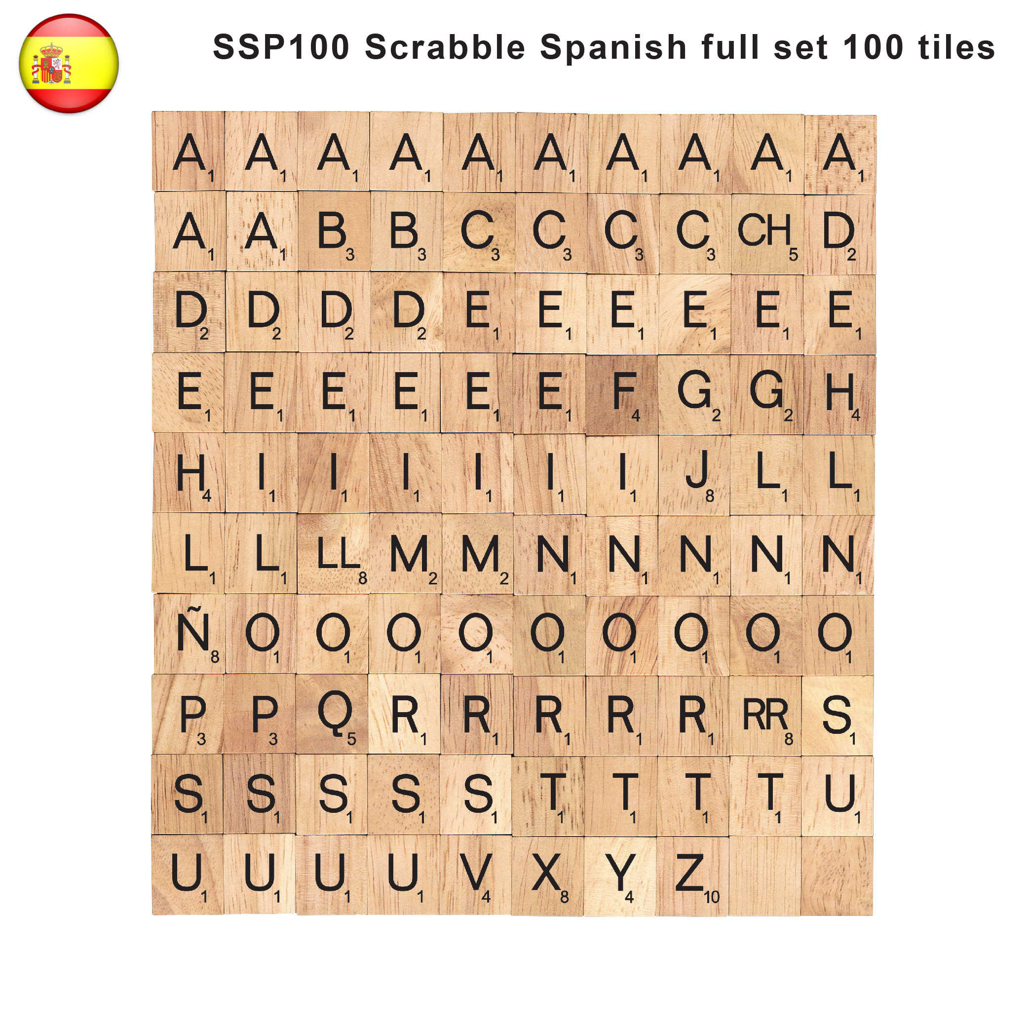 Scrabble Letters Set -  UK