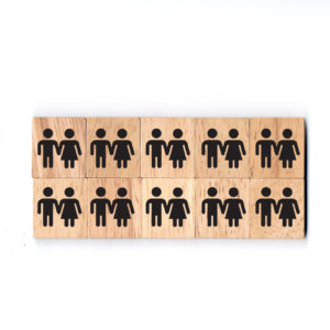 SY09 Partner Wooden Scrabble Tiles for DIY Crafts and Handicraft Items