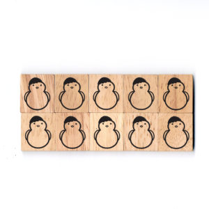 SY12 Easter3 Wooden Scrabble Tiles for DIY Crafts and Handicraft Items