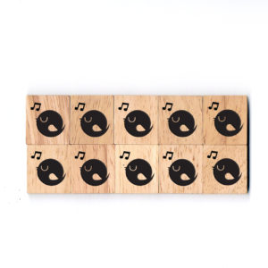 SY15 Bird Wooden Scrabble Tiles for DIY Crafts and Handicraft Items