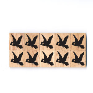 SY43 Dove Wooden Scrabble Tiles for DIY Crafts and Handicraft Items