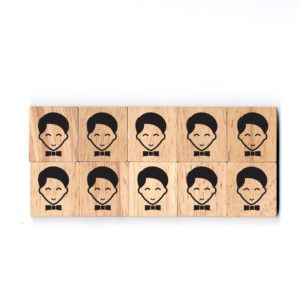 SY50 Groom Wooden Scrabble Tiles for DIY Crafts and Handicraft Items