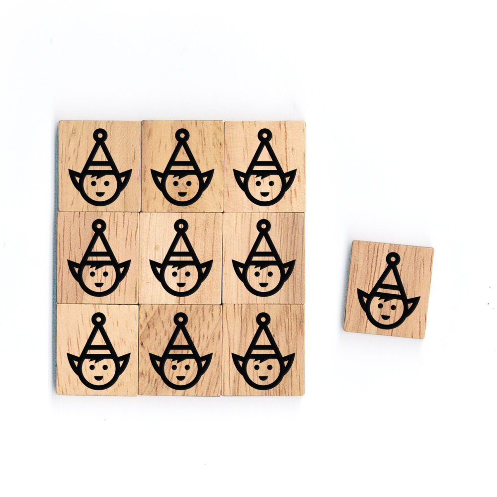 SY60 Angel Wooden Scrabble Tiles for DIY Crafts and Handicraft Items