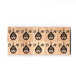 SY61 Singer Wooden Scrabble Tiles for DIY Crafts and Handicraft Items