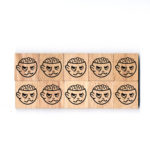 SY78 Zombie Wooden Scrabble Tiles for DIY Crafts and Handicraft Items
