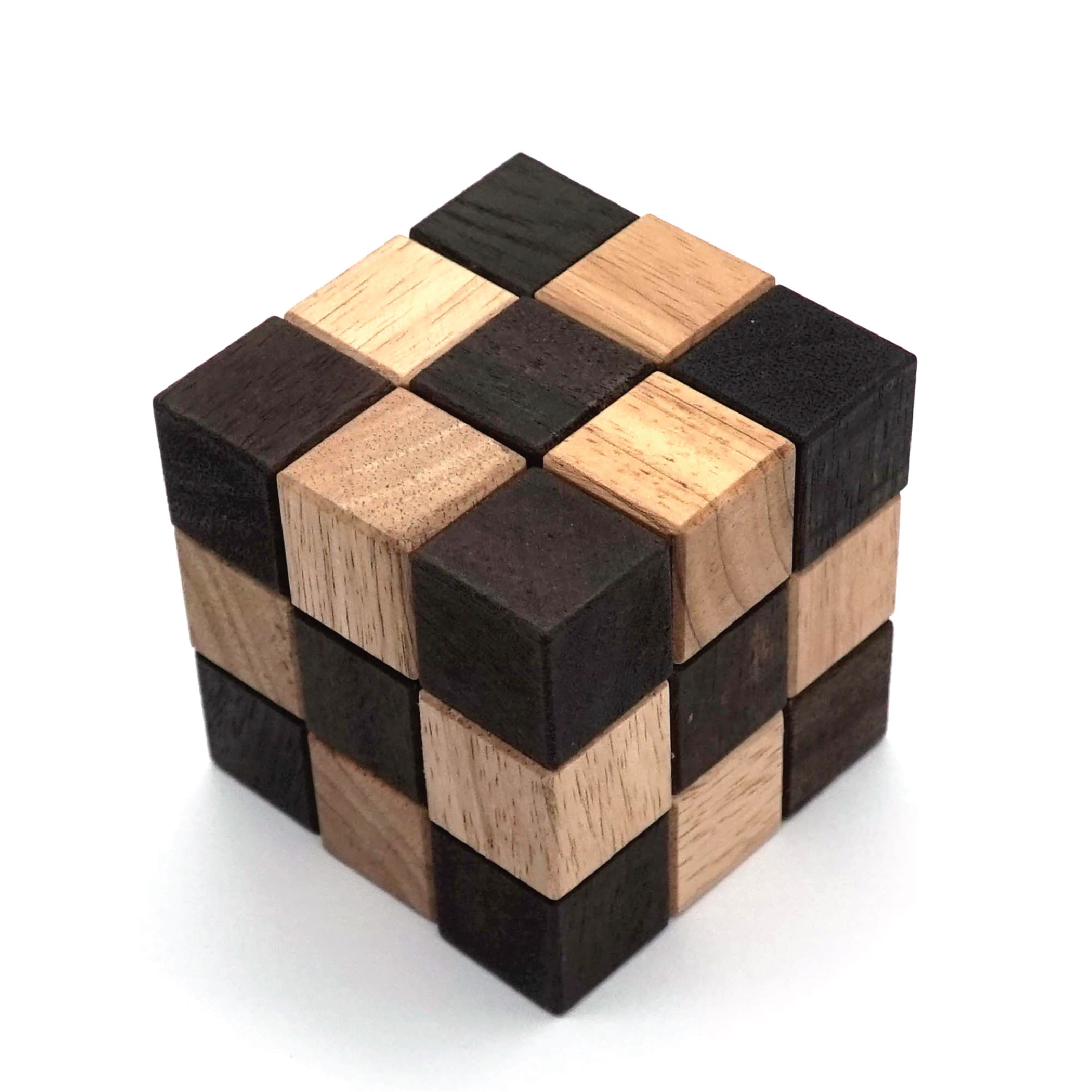 Wooden Cube Puzzle