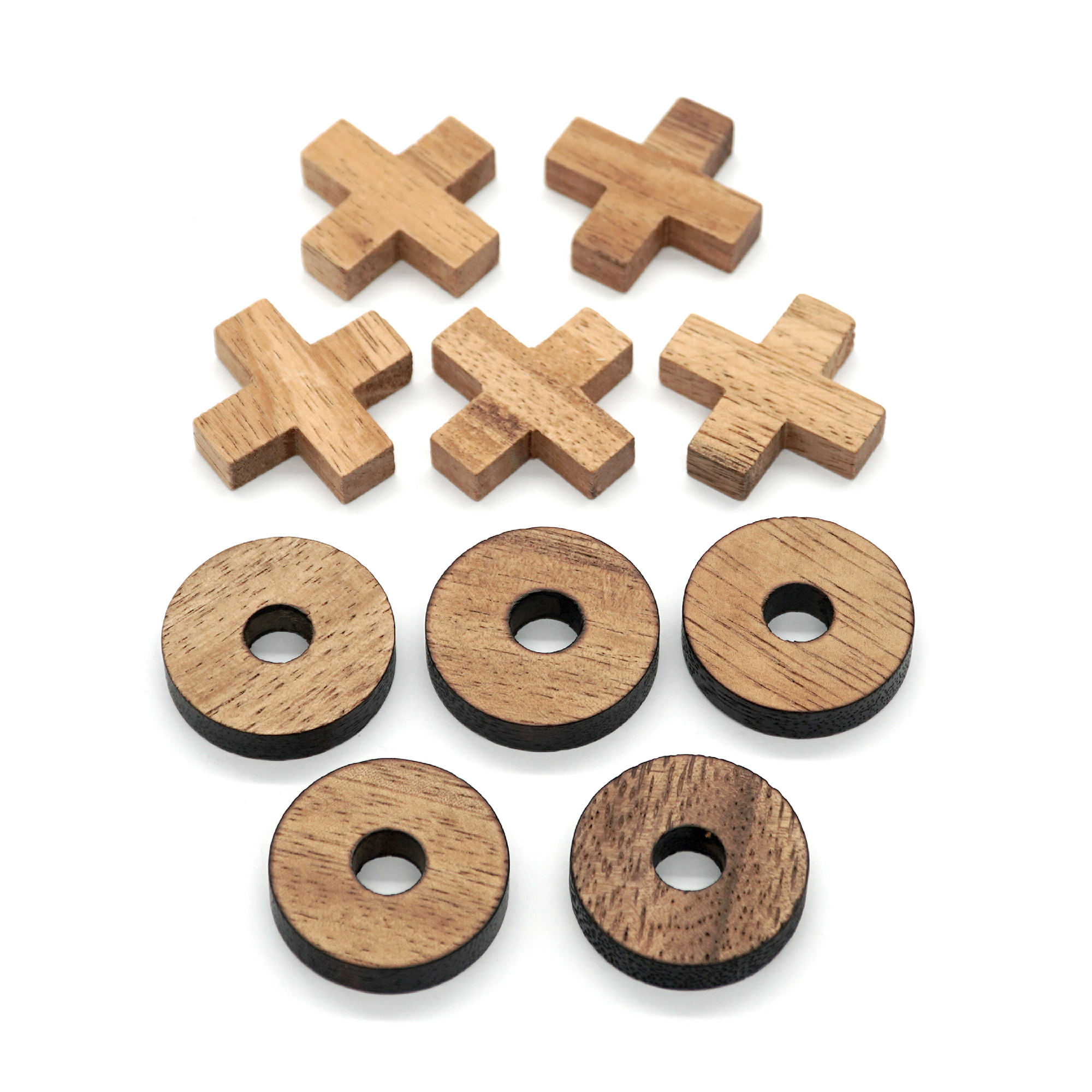 BSIRI Wooden Tic Tac Toe-Coffee Table Decor, Brain Teaser Puzzles for  Adults, Unique Gifts for Kids, Classic Board Games for Adults and Family